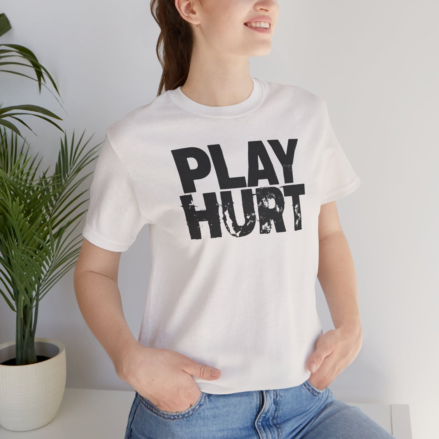 Play Hurt Original Tee - Vintage White