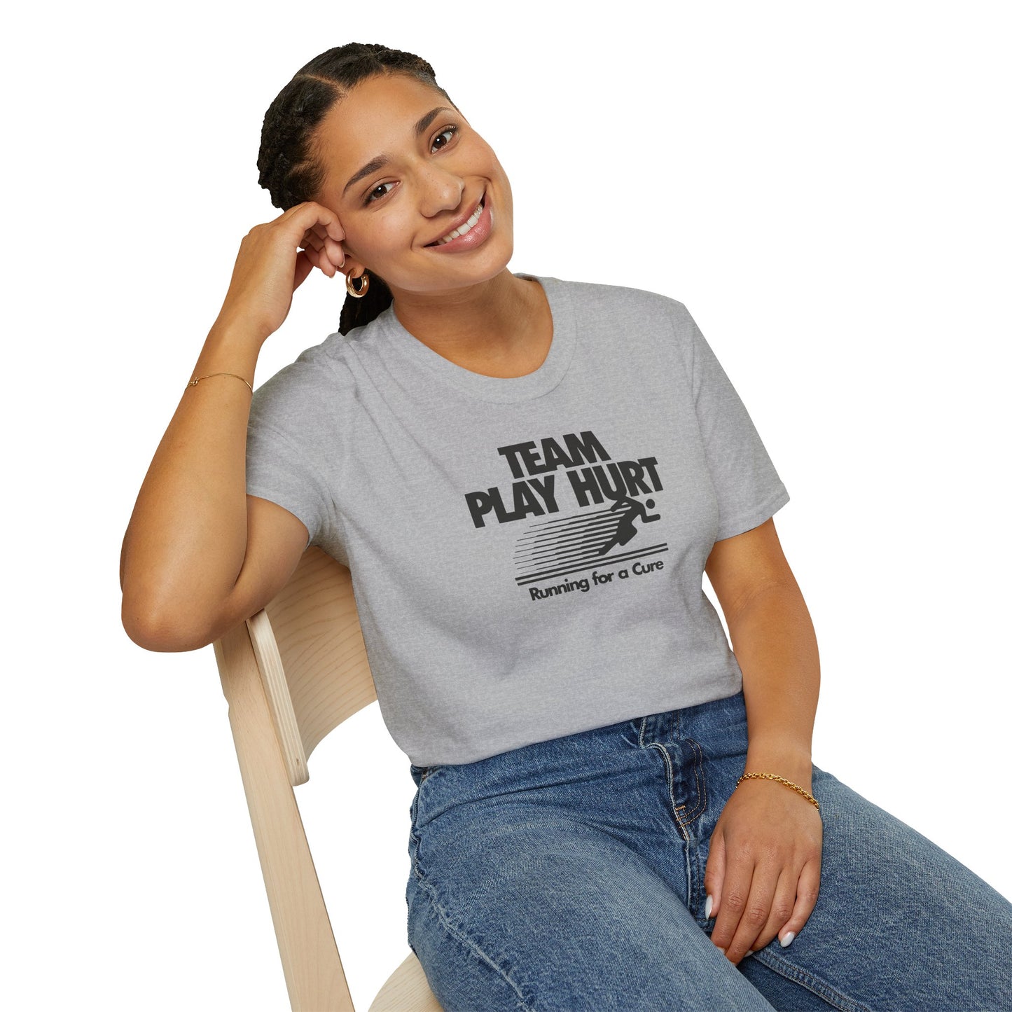 Team Play Hurt Tee - Sport Grey