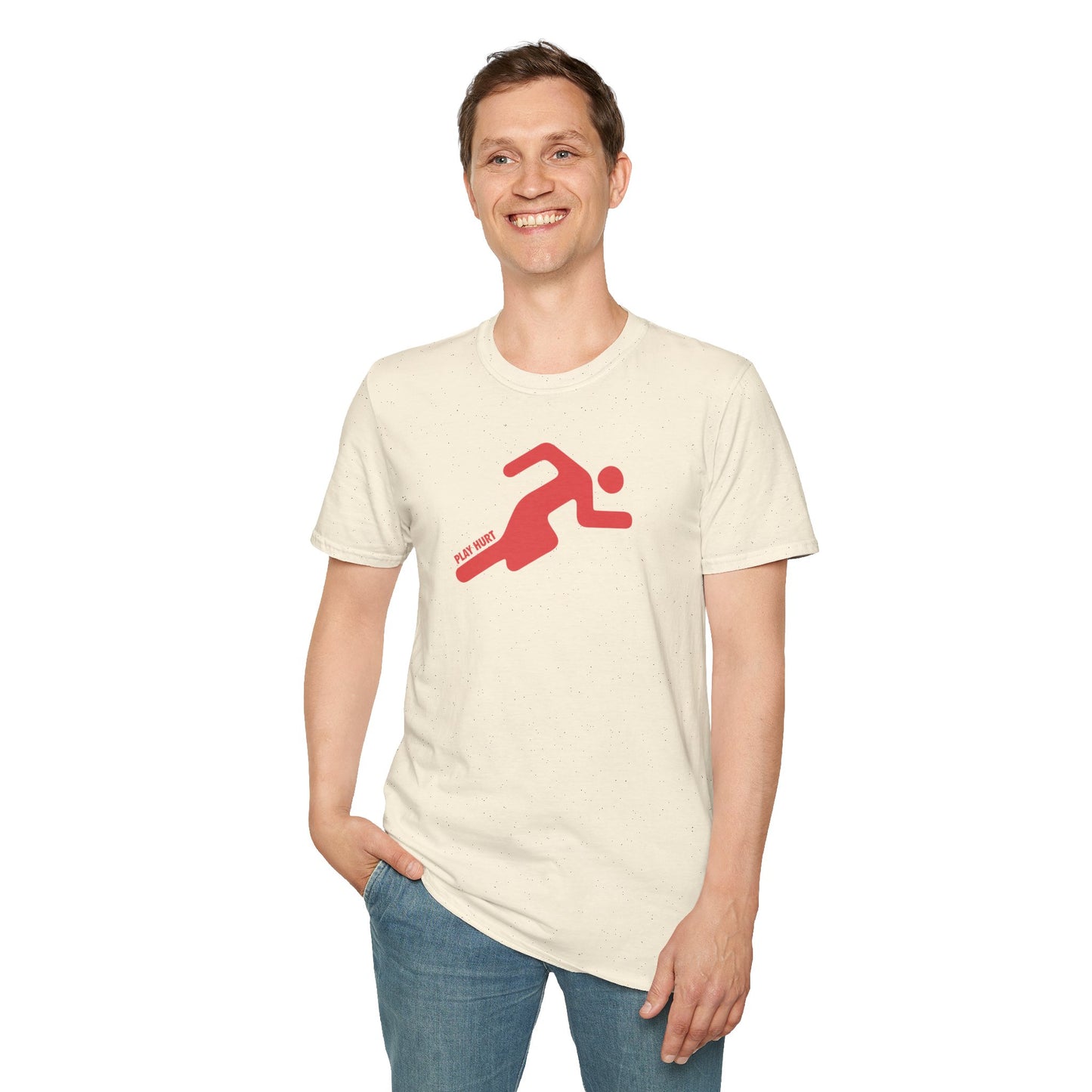 Play Hurt Runner Icon Tee